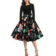 thumbnail image 4 of Vestido de Navidad vintage para mujer, vestido de cóctel, accesorios de disfraces de vacaciones Zhivalor CPB-CJZ610-5, 4 of 5