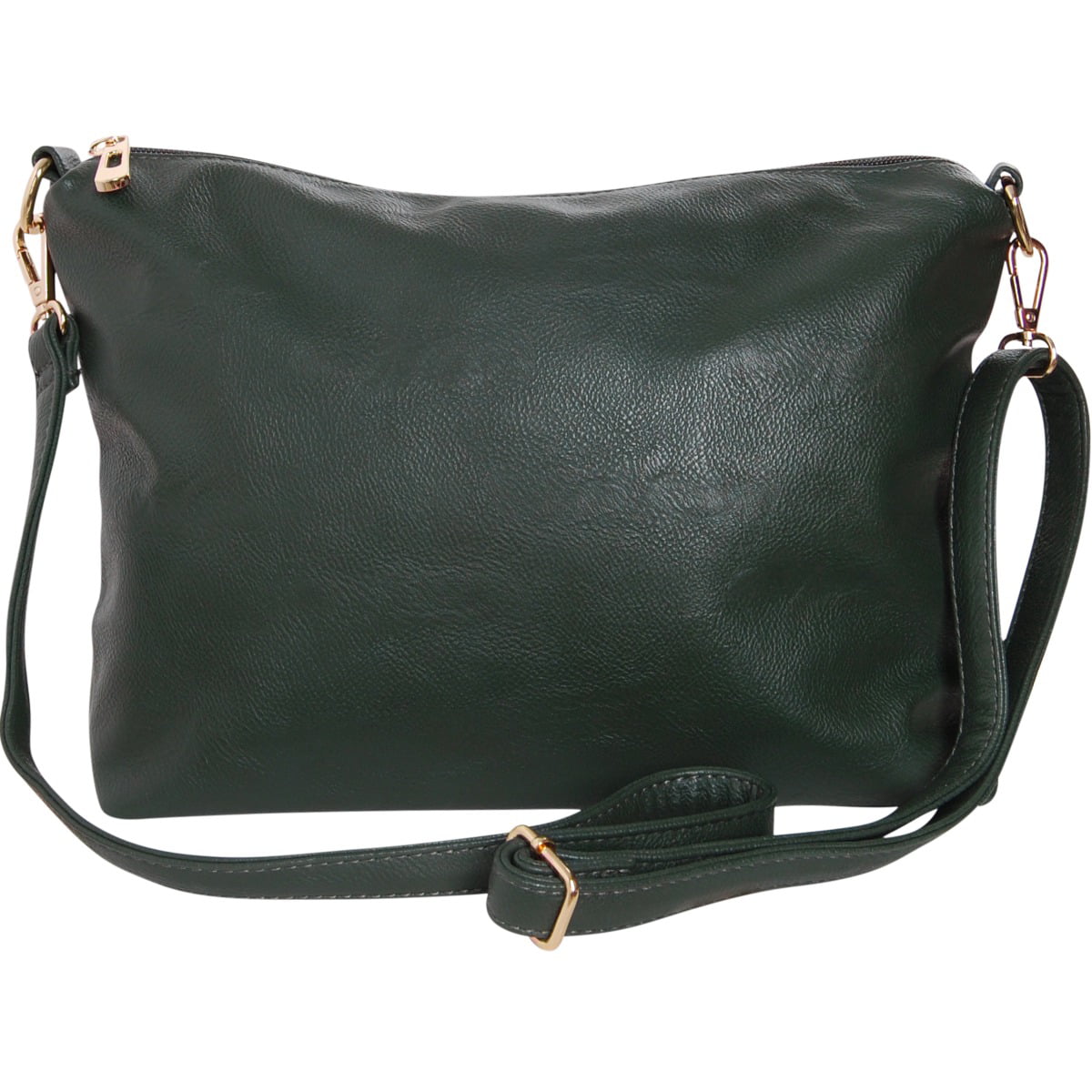 Ultra Soft Washed Vegan Leather Large Crossbody Shoulder Bag for Women 
