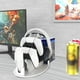 thumbnail image 4 of Soporte para mando con colgador para auriculares Mando a distancia Discos de juegos Estante de almacenamiento Soporte de montaje para PS5/PS4/XBOX/Switch, 4 of 6