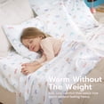 thumbnail image 2 of Joyfy Rainbow Twin Size Sheet Set for Kids – 3Pcs Soft Microfiber Bedding, Deep Pocket Fitted Sheet Fits Up to 16" Mattress, Wrinkle Free & Fade Resistant – Cozy Breathable Sheets for Boys Girls Teen, 2 of 8