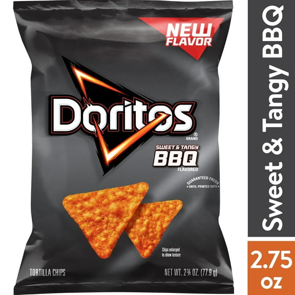 (1PACK)Doritos Sweet & Tangy Barbeque Tortilla Snack Chips