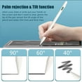thumbnail image 3 of For IPad Air 11 2024 Air 6th Pro 11 Pro 12.9 2022-2018 Mini 6 Air5 4 3 2 1 9.7 6th 5th 10.2 9th 8th 7th 10th 10.9 Capacitive Pen (black), 3 of 7
