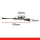 thumbnail image 2 of Rifle De Alta Potencia Para Caceria 5.5mm Y Diabolos Gamo BONE COLLECTOR, 2 of 8