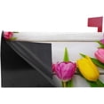 thumbnail image 3 of Coolnut Mailbox Covers Magnetic Oversize Colorful Tulip Flowers Arranged On Wood Seasonal Mail Wraps for Home Outdoor Decor, 25.4"x20.78", 3 of 5