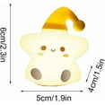 thumbnail image 6 of WAAYEE Night Light, LED Squishy Novelty Animal Night Lamp, Food Grade Silicone 3 Level Dimmable Nursery Nightlight for Desk Decor, Funny Gifts Stuff for Boys Girls Baby, Birthday Gifts, 6 of 8