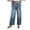 Dark Blue, variant on YDFCWXW Barrel Jeans for Women Trendy High Waisted Wide Leg Baggy Cropped Relax Fit Stretch Denim Trouser Ankle Pants Dark Blue, XL