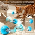 thumbnail image 2 of Risehigh Cat Toys for Indoor Cat Toy Smart Interactive Cat Toy Ball Rechargeable, 2 of 7