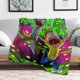 thumbnail image 5 of Manta de Rick & Morty, de varios tamaños, súper suave, de tela con superficie vertical, acogedora y cálida, adecuada para cama, sofá, camping, viajes, para todas las estaciones, ligera y compacta, 40, 5 of 8