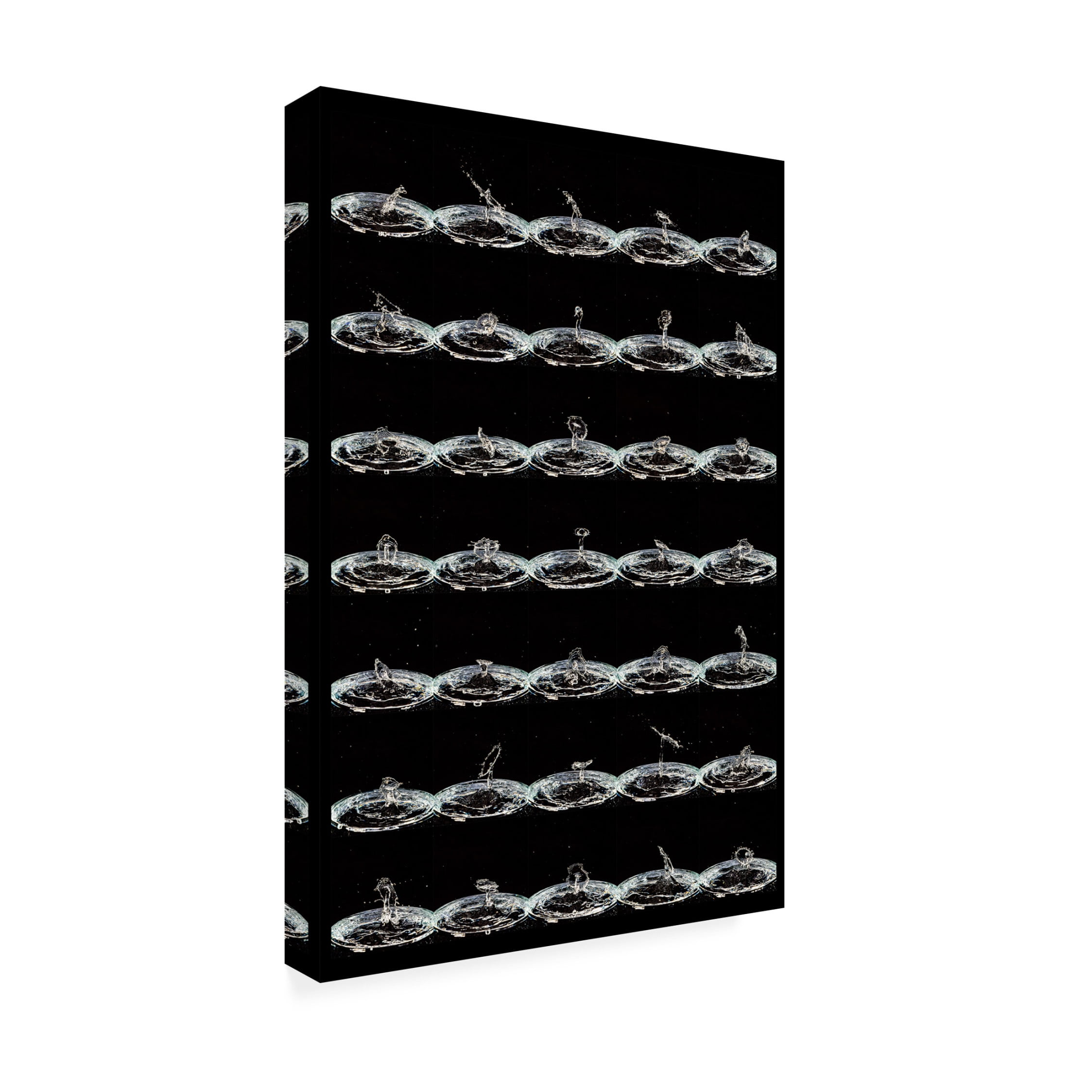 Trademark Fine Art aybena Droplets Canvas Wall Art