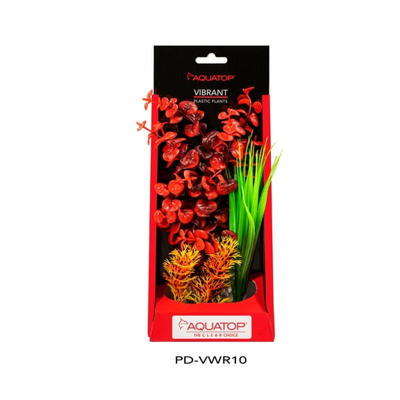 Aquatop PD-VWR10 Vibrant Wild Red Plant 10"