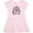 Ballerina Pink, variant on Inktastic My Aunt and Uncle Love Me Niece Gift Girls Toddler Dress