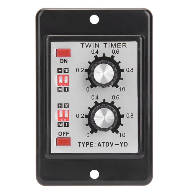 Timer Relay, AC110V/220V Stable Control High- Chip Repeat Cycle Timer Multiple Time Combinations For Humidifiers For Ventilation Fans For Pumps