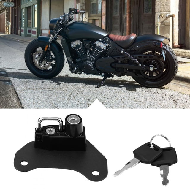 Soporte De Bloqueo Para Casco De aleación, Bloqueo Para Casco De Motocicleta, Viaje Portátil, Dos Llaves Para Indian Sesenta 2015 A 2018