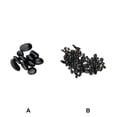 thumbnail image 3 of Bewildely 1000g, rocas para paisajismo, guijarros, piedras decorativas para camino, jardín, patio, decoración de pasarela al aire libre, artesanías Jardín y Patio 0.4-0.6 cm Bewildely HA067800-02, 3 of 6
