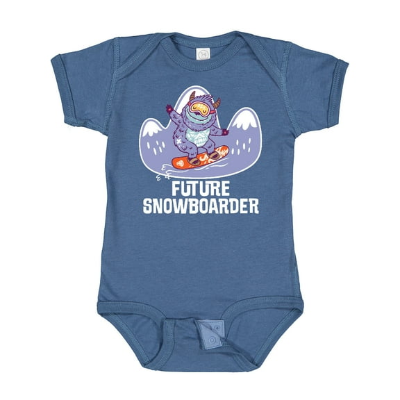 Inktastic Snowboarding Future Snowboarder Boys or Girls Baby Bodysuit