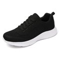 thumbnail image 2 of Zapatos Tenis Deportivos Mujeres Que Hacen Punto Con Cordones Caja Ancha para El Dedo Del Pie Entrenamiento Yoga, 2 of 8