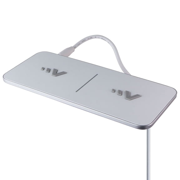 Ventev (15W) Qi Wireless Universal Ultrafast Dual Charging Pad - White