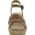 thumbnail image 2 of White Mountain Womens SIMPLE Slingback Ankle Strap Wedge Sandals, 2 of 2