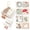 Bear, variant on Youuys Soft Baby Book with Bunny, Mirror, Crinkle, Squeaker and Clip, Sensory Tummy Time Toy for Newborns 0+ Months
