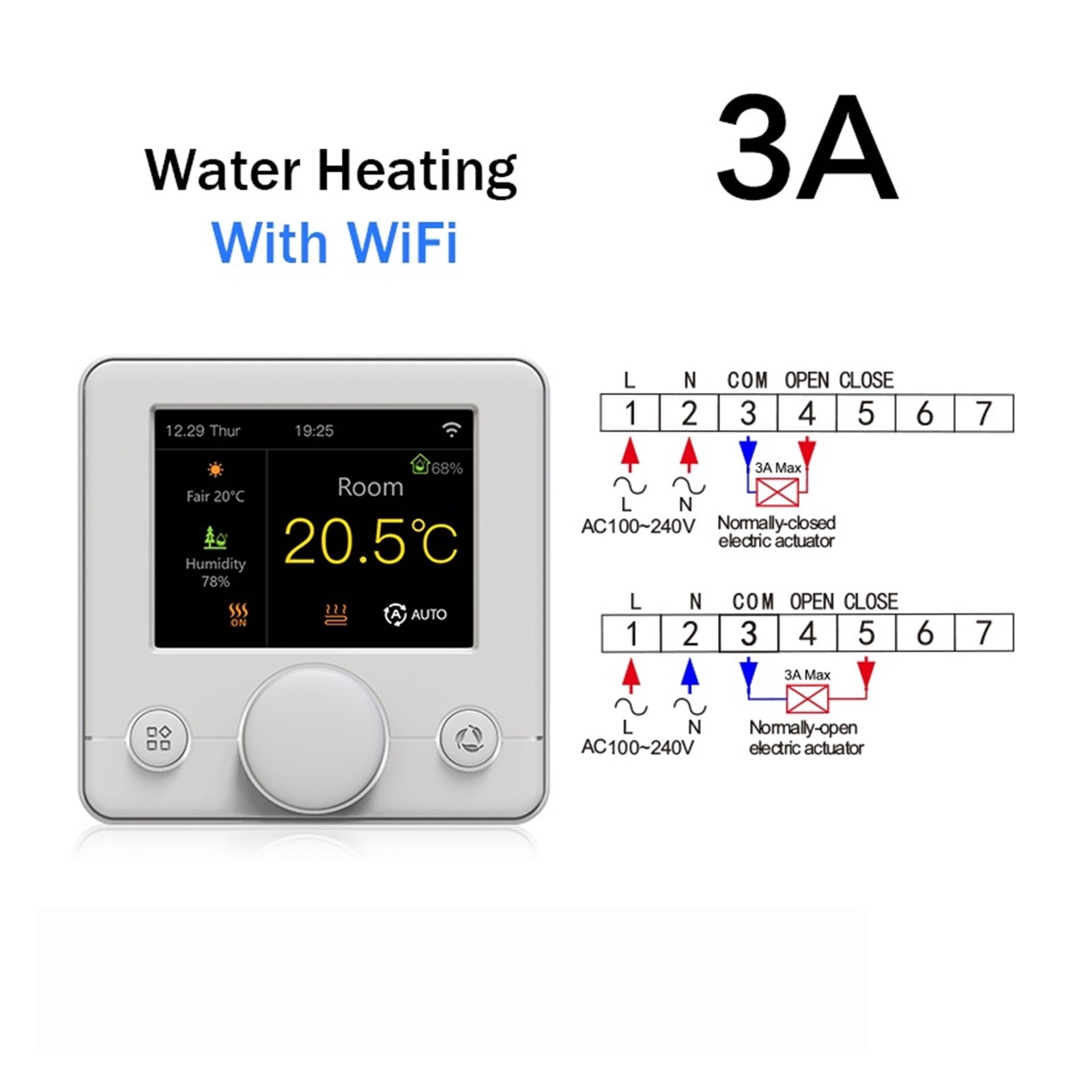 Tuya Smart Thermostat, Electric Floor Heating Water Gas Boiler ,Termostat Digital Warm Underfloor Temperature Controller