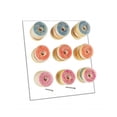 thumbnail image 2 of PENGXIANG Reusable Acrylic Donut Stand  Crystal Clear Handmade Donut Wall On Table Rack Display for Donut Party Decorations  Baby Showers  a Birthday Party and More (9 Pillars), 2 of 9