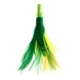 thumbnail image 2 of Skirt Soft Crank Artificial Feather 14cm Char Green, 2 of 7