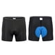 thumbnail image 4 of Pantalones Cortos de Ropa Interior de Bicicleta, Reduce la fricción de alta elasticidad hombres en bicicleta pantalones cortos acolchados azul rápido seco para andar, 4 of 8