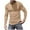 Khaki, variant on Men Quarter Zip Sweater Clearance Hoodies Casual Shirts V Neck Pullover Long Sleeve Tops