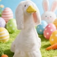 thumbnail image 2 of Chanana Easter Bunny Porch Goose Outfits 23” Easter Goose Decorations Long-Eared Bunny Costume Goose Clothes for Porch Lawn Yard Garden Outdoor Decor, 2 of 7