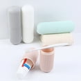 thumbnail image 3 of 4PCS Toothbrush Paste Holder Case Covered Travel Camping Bathroom Cup Box Tooth Mug, 3 of 9