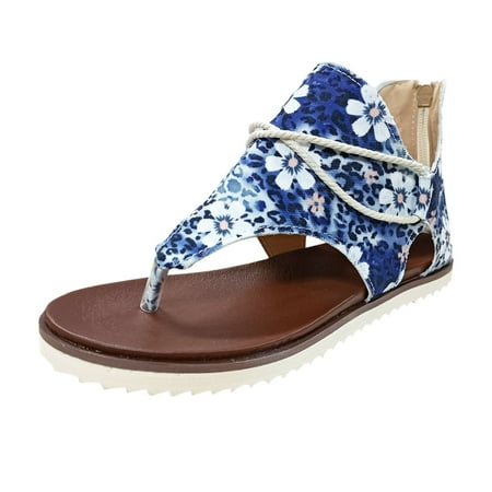 

Sandals For Women Summer Womens Ladies Casual Camouflage Flip Flops Comfy Sandals Zipper Shoes Stylish Shoes