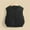 Black, variant on NAISIBABY Little and Big Boys Puffer Vest, Solid Lightweight Warm Buttons with Pockets Fall Winter Thermal Coat Brown 10-12T