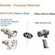 thumbnail image 5 of Shower Head With Handheld High Pressure-full Body Coverage Powerful Rain Showerhead With Extra 60" Long Hose And Adjustable Brass Joint Holder- The Pe, 5 of 5