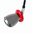 thumbnail image 1 of LEEYNEER Sporting Goods Golf Swing Weight Ring (2-Pack) | Red Golf Club Swing Trainer Rings - Weighted Golf Donut Accessory Good for Golf Practice  Training or Warm Up, 1 of 3