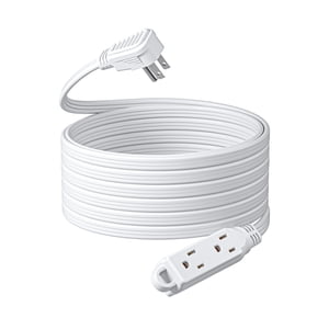 DEWENWILS 25 Ft Flat Plug Indoor Extension Cord