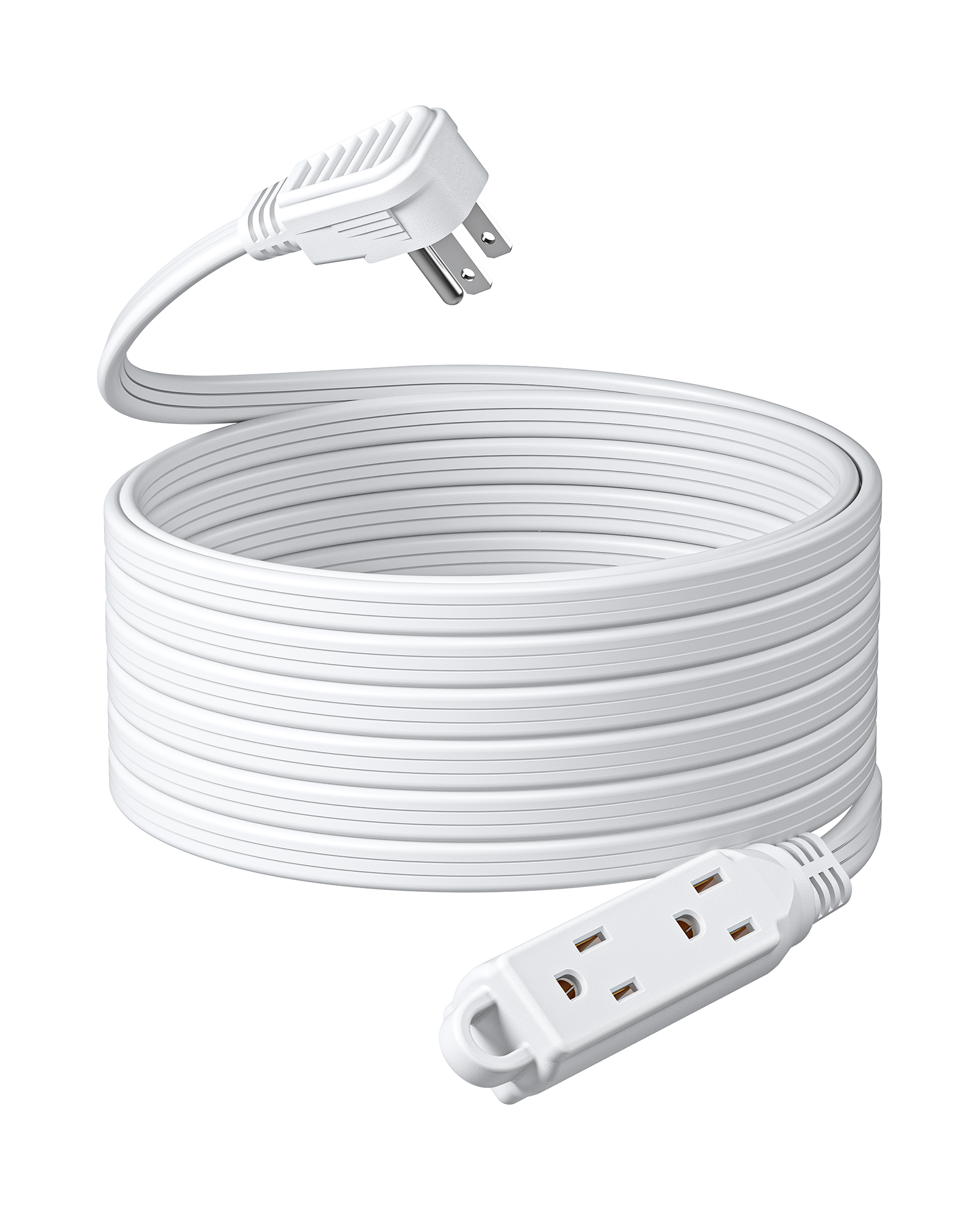DEWENWILS 25 Ft Flat Plug Indoor Extension Cord photo 1