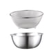 thumbnail image 3 of Juego de cuencos coladores de 2 piezas, colador de cocina, juego de cuencos con báscula, colador de alimentos de gran capacidad, frutas y frijoles, 3 of 9