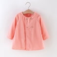 thumbnail image 3 of URMAGIC 9M-4T Girls Winter Warm Coat Cloak, Baby Kids Button Outerwear Cardigan Jacket Sweater, 3 of 4