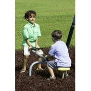 XDP Recreation Rising Sun Metal Swing Set with See Saw, Glider, Stand N Surf, Swing, Deluxe Trapeze, Fun Glider and Wave Slide