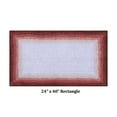 thumbnail image 4 of Better Trends 24" x 40" Bathroom Rug 100% Cotton Bath Rug Water Absorbent & Non Slip Bath Mat (Rose) Torrent Collection, 4 of 6