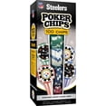 thumbnail image 2 of MasterPieces Casino 100 Piece Poker Chip Set - NFL Pittsburgh Steelers, 2 of 6