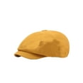 thumbnail image 2 of Kmbangi Men?s Beret Solid Color Sun-Resistant Baseball Hat Peaked Cap, 2 of 6