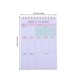 thumbnail image 5 of unbranded Cuaderno Planificador Semanal Para Control De Actividades Diarias Con Compacto Y Moderno, 5 of 6