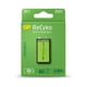 thumbnail image 1 of Pilas Recargable 9V cuadrada 1 pieza 200 mAh NiMh GP GPRHV208R075, 1 of 4