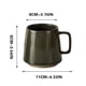 thumbnail image 2 of Tazas Taza de cerámica avanzada Taza de estilo japonés Taza de café casera una taza, 2 of 5