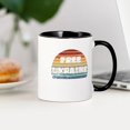 thumbnail image 3 of CafePress - Free Ukraine - 11 oz Ceramic Mug - Novelty Coffee Tea Cup, 3 of 4