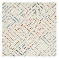 thumbnail image 4 of SAFAVIEH Metro Rodina Geometric Striped Area Rug, Ivory/Blue, 5' x 8', 4 of 4