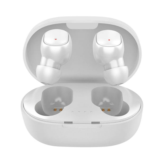 Quinlirra Back to School Auriculares inalámbricos Mini Bluetooth Estéreo inalámbrico Compatible con Bluetooth 5.1 Auriculares Sonido estéreo HiFi Mini auriculares intrauditivos inalámbricos para