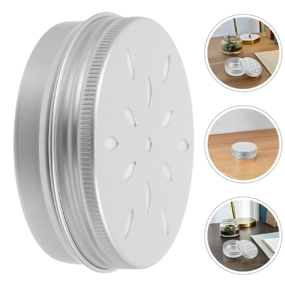 WHAMVOX  6 Pcs Scent Cans Dog Training Imprint Container Work Silver