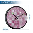 thumbnail image 3 of Indoor 12' Voice-Activated Luminous Decoration Wall Clock With LED Night Light Reflecting, 3 of 8